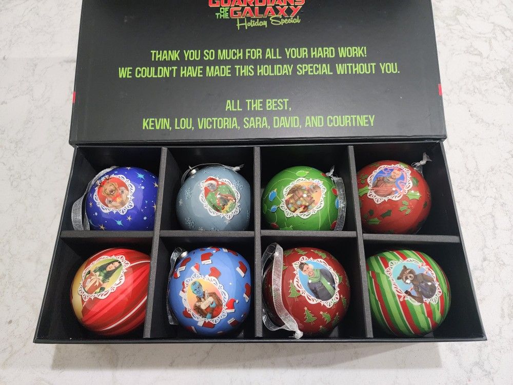 Guardians Of The Galaxy Christmas Ornaments Set (Limited)