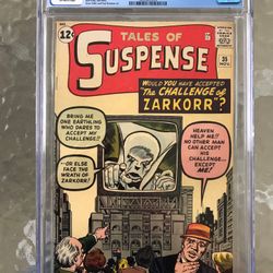 Tales Of Suspense #35 (1962) CGC 6.0 — Watcher Prototype; Lee, Kirby & Ditko