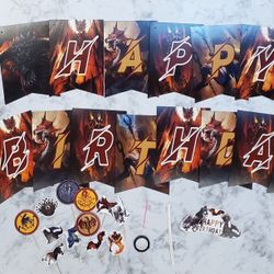 Dungeons And Dragons Birthday Party Decorations, banner, cake & cupcake topper 