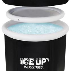 Ice Bath Cold Plunge Tub - Oversized 95 Gallon Ice Bath Tub for Cold Therapy, Portable Ice Water Plunge for Sports Recovery - Sturdy Multi-Layered Col