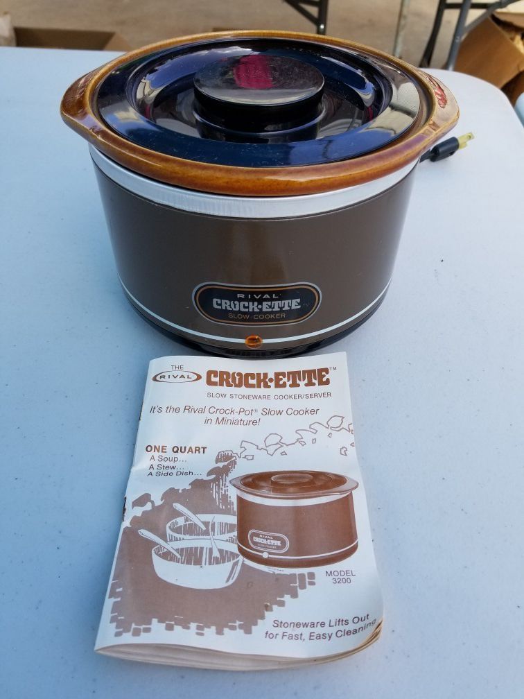 Rival Crock-ette Crock Pot