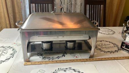 Chafing  Dish / Tray Food Warmer  TRAMONTINA Heavy Duty