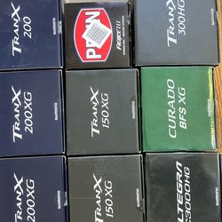 Fishing reel boxes 📦 only