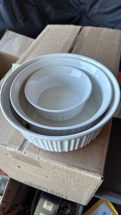 Three set of ceramic bowl