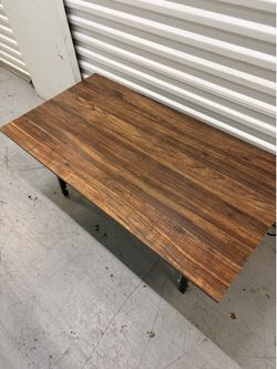 Coffee table dark brown