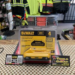 DEWALT 20V MAX Compact Lithium-Ion 4.0Ah Battery 