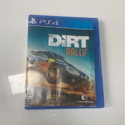 PS4 Dirt Rally 