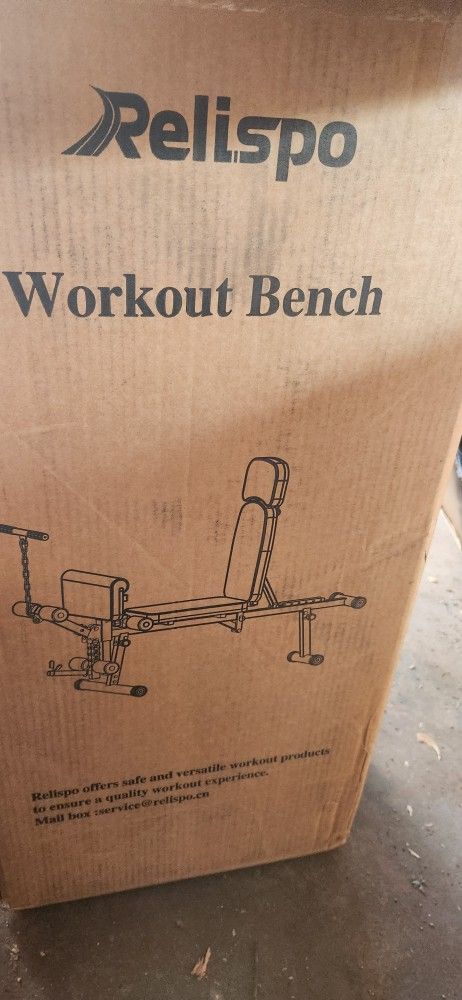 New Workout Bench