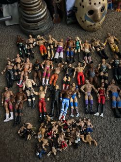 Huge lot of basic WWE figures