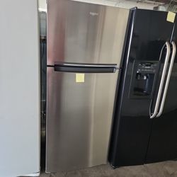 Whirlpool Stainless Top Freezer 18cf New 