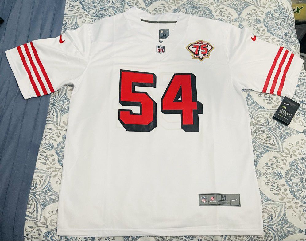 49ers white alternate jersey