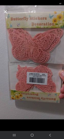 Butterfly decorations for balloons arches etc