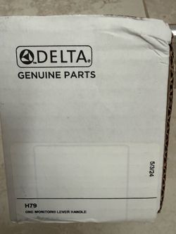 Delta H79 Chrome Single Metal Lever Handle Kit