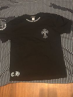 Chrome Hearts Black Cross Graphic T-Shirt