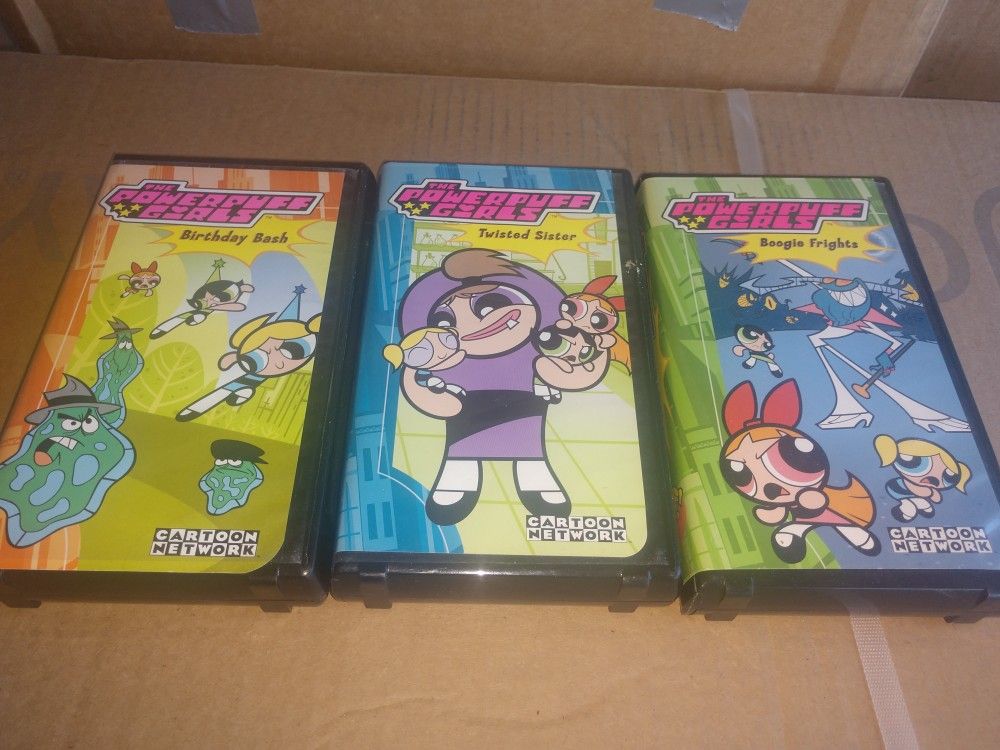 Powerpuff girls VHS (3)