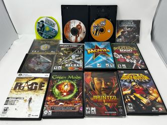 PC Game Lot 13 Games Star Wars Republic Commando Half-Life 2 Duke Nukem Rage