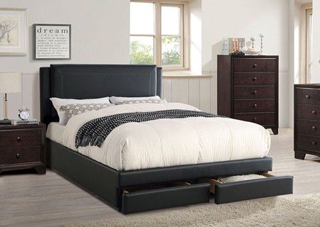 Bed Frame W/ Drawers