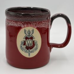 New Mexico Military Institute Deneen Pottery Mug Red 2012