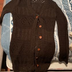 Small In Girls Long Cardigan Practically New 