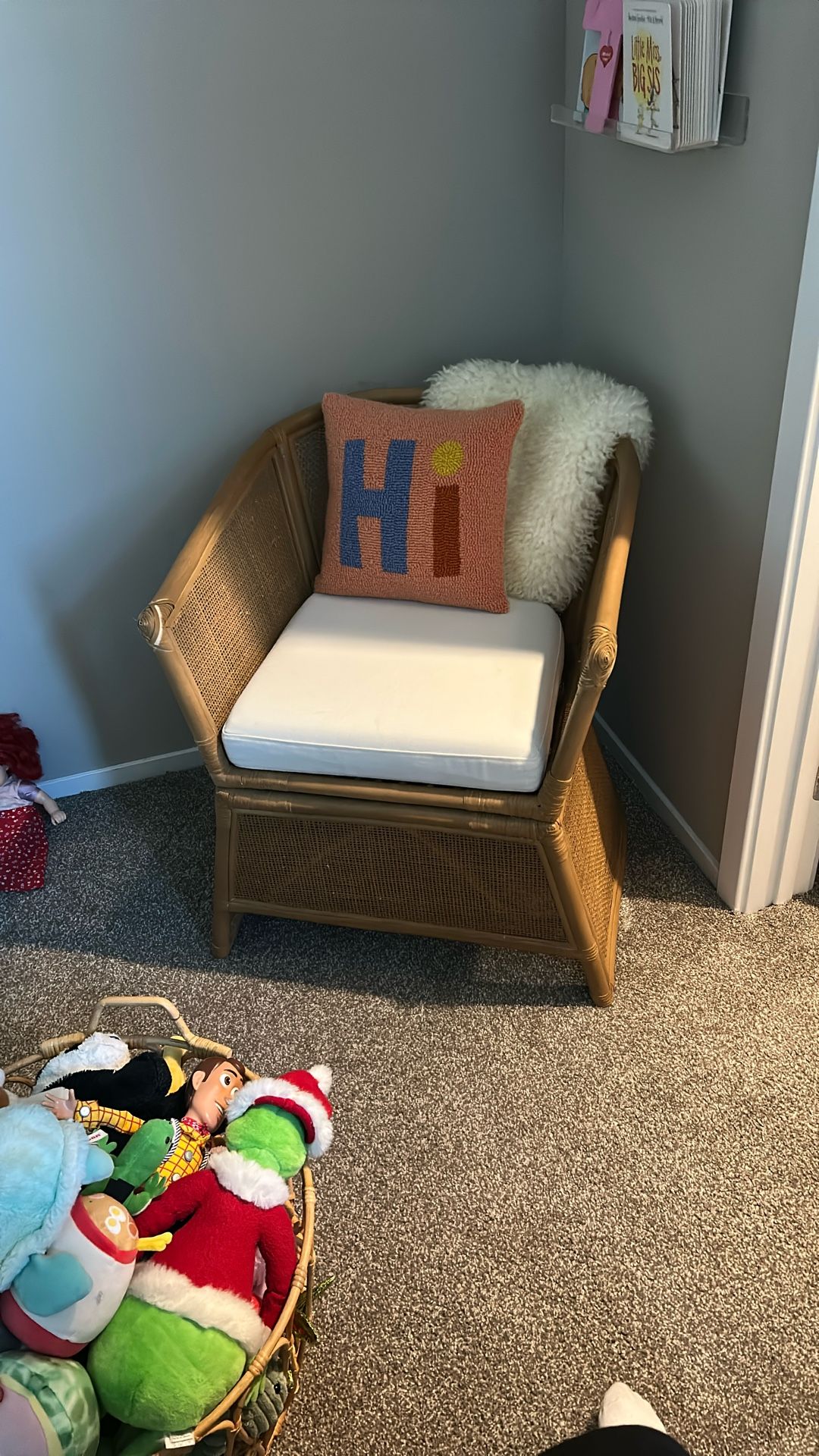 Rattan Chair With Cushion