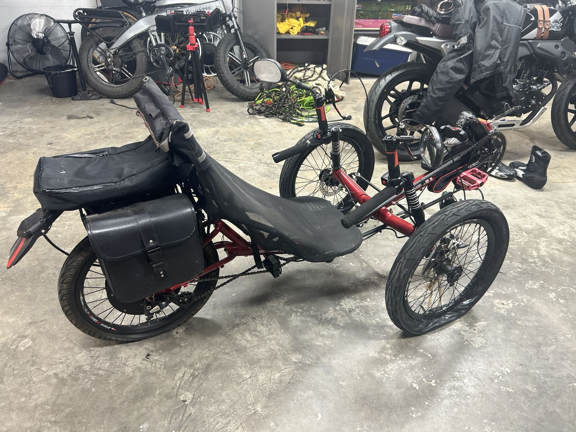 Custom Electric Recumbent Electric Bicycle