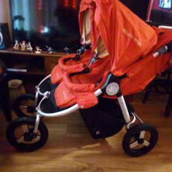 Bumbleride Double Jogging Stroller For One Or Two Kids