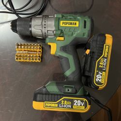 20V Brushless Drill $45