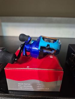 ORCA Style Baitcasting Reel Right Hand 7.2:1 18+1 Bearings New Open Box