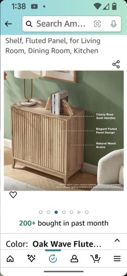 New Beautiful Modern Small Cabinet.$150