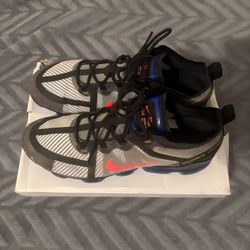 Nike Air VaporMax 2019 Black Hyper Blue Bright Crimson(size 12) taking offers