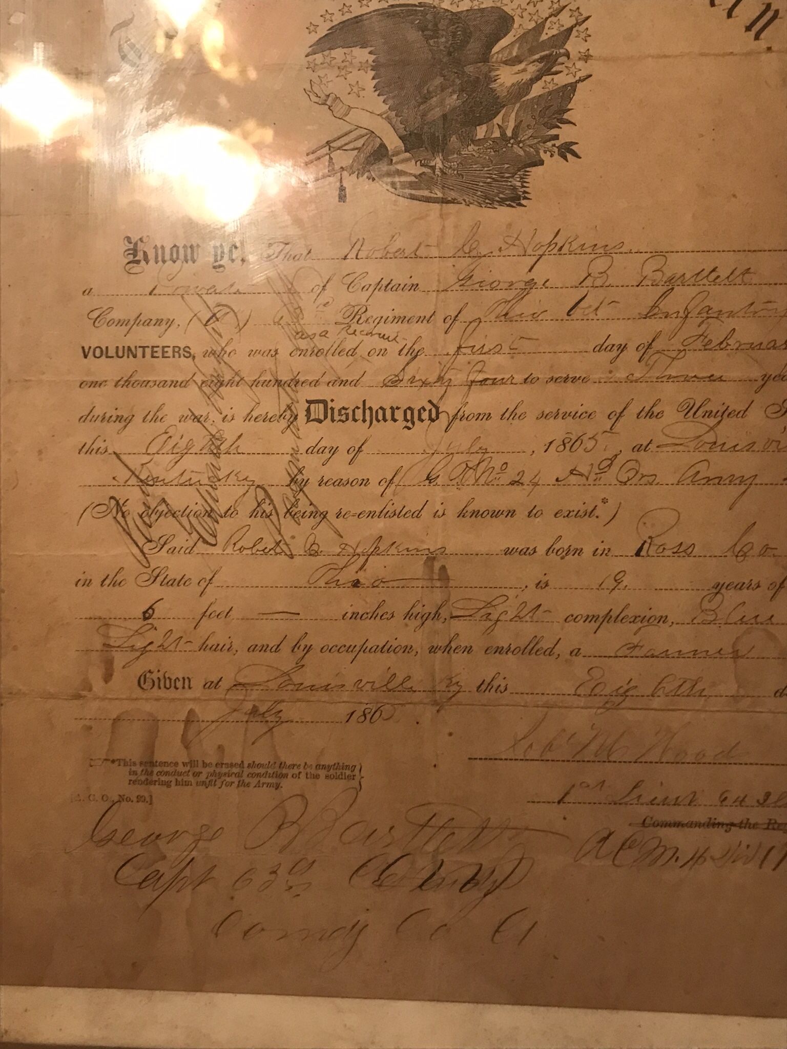 Discharge Papers