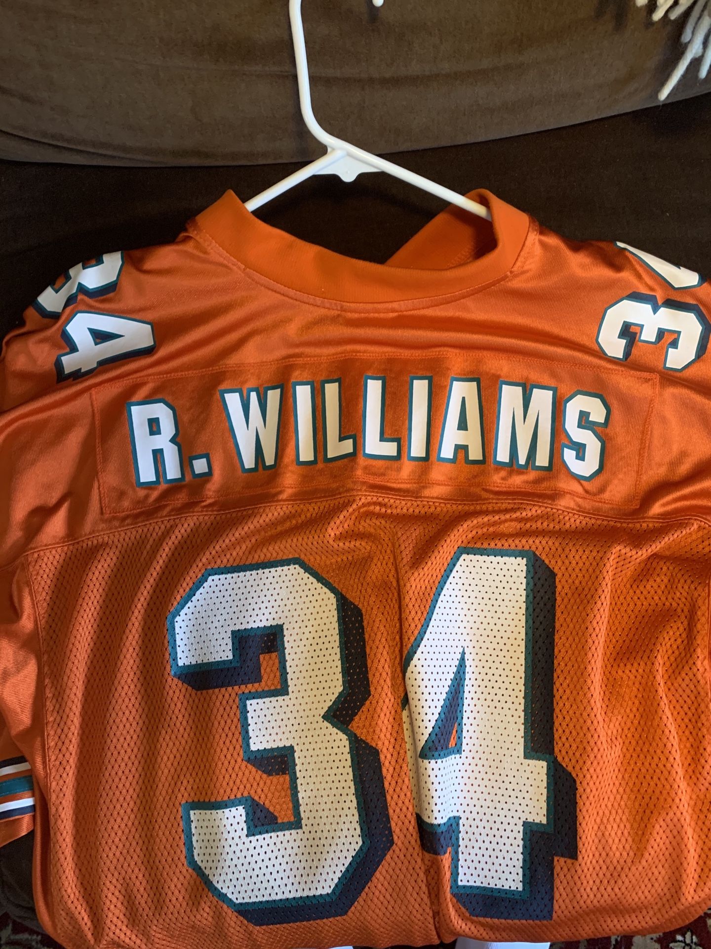 Ricky Williams Jersey Dolphins Xl. Rare Authentic