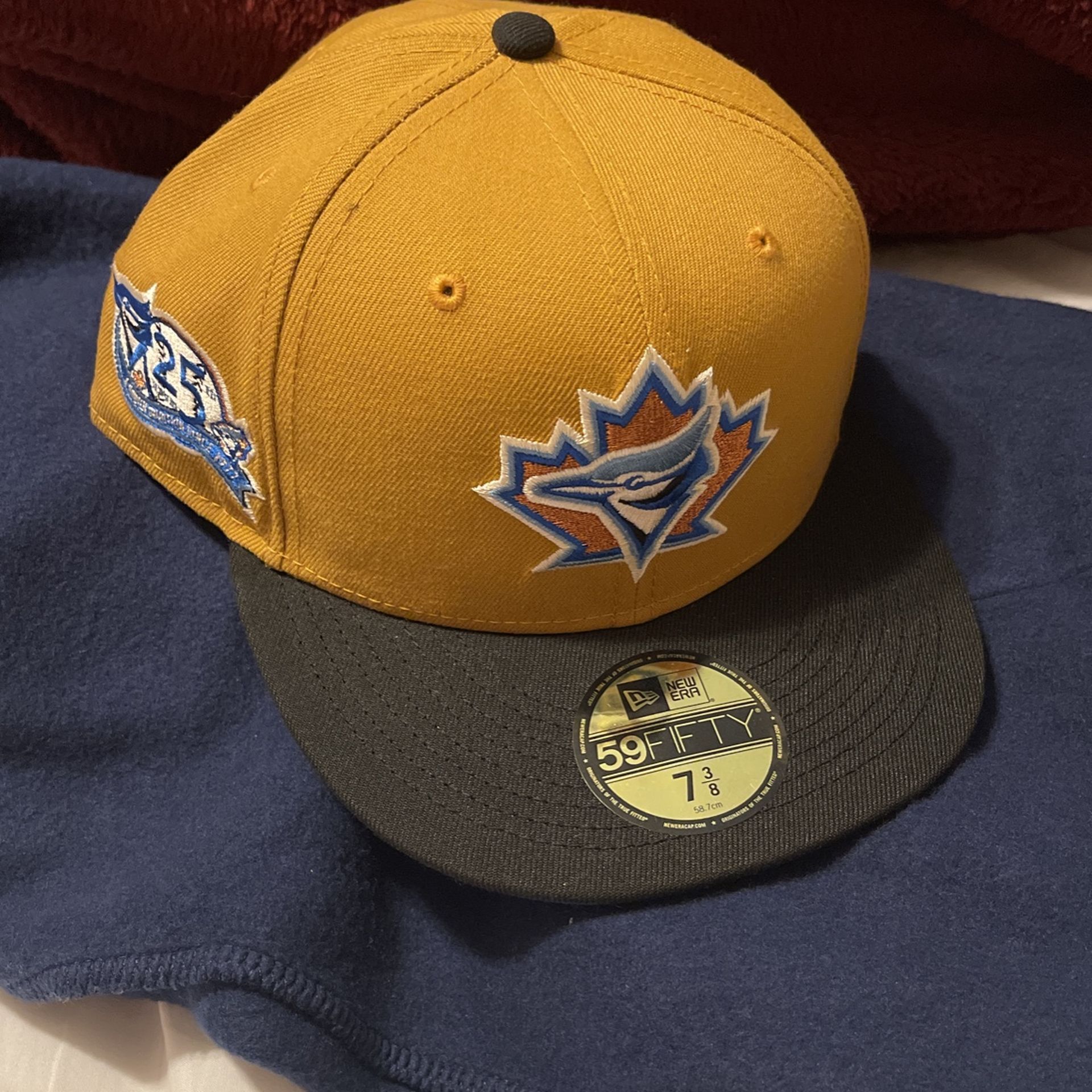 New Era Blue Jays Fitted 7 3/8