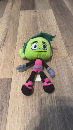 Beast Boy Plush Toy (Jazwares) (Teen Titans GO!) (7 Inches)