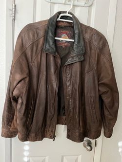 Brown leather Jacket