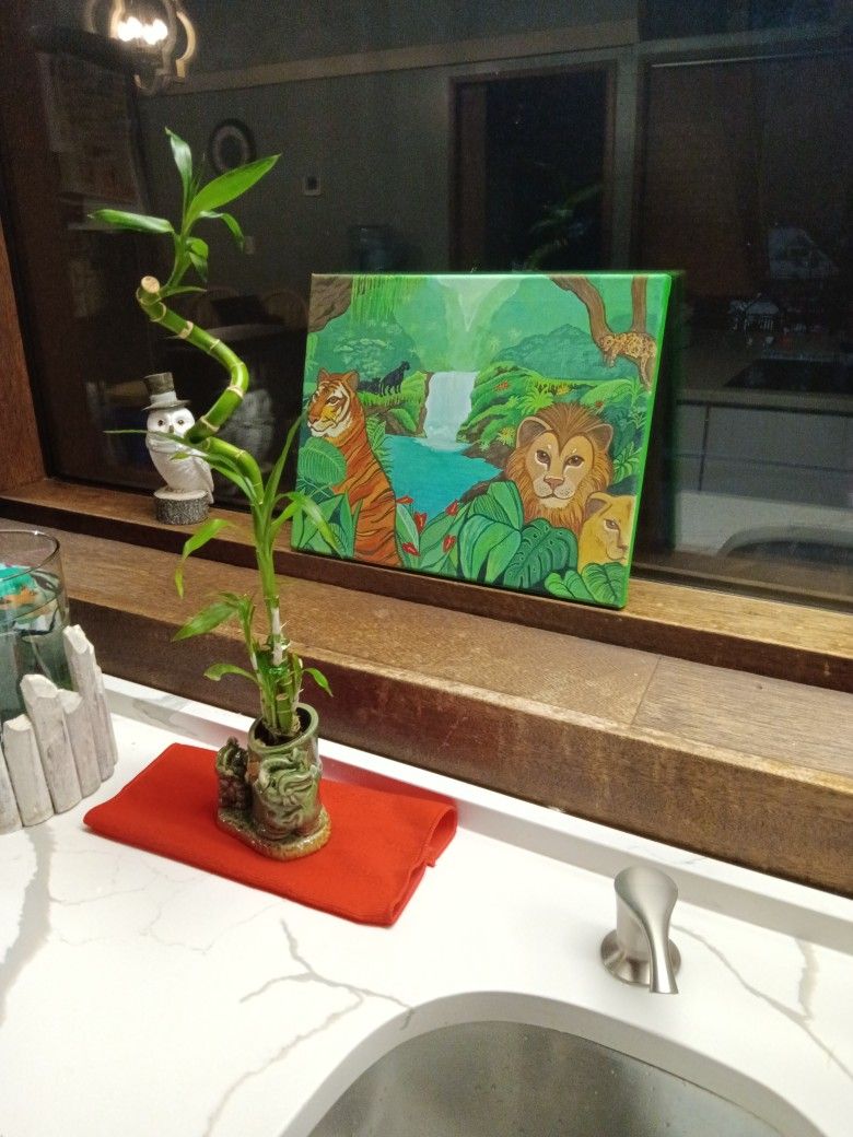 Jungle Cats (Real Authentic Original Art)