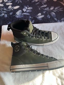 Army Green Men’s Hightop Converse