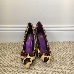 Purple Cheetah Guess 