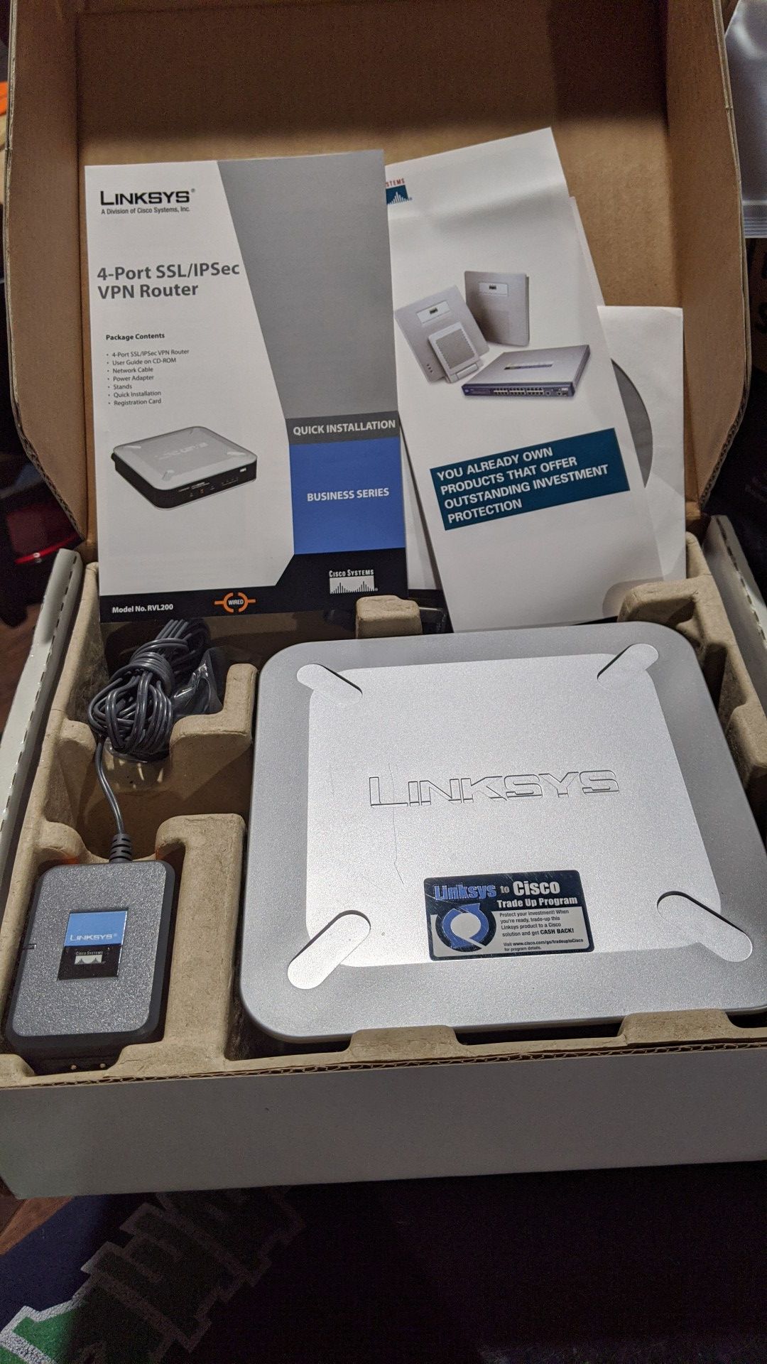 Linksys RVL200 VPN Router