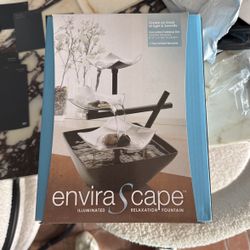 Homedics Envirascape Illuminated Relaxation fountain New