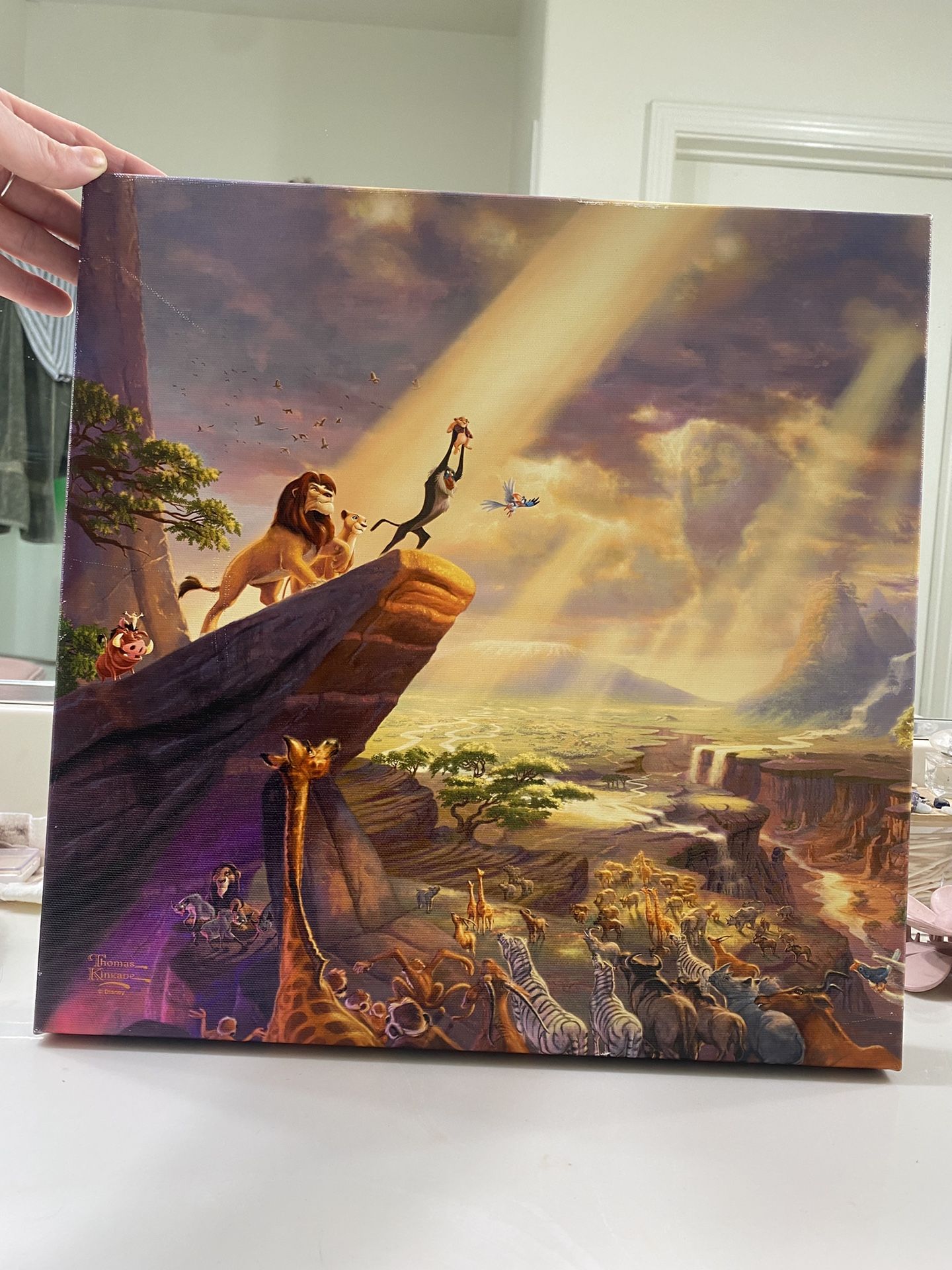 Disney The Lion King Thomas Kinkade