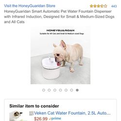 Smart Automatic Pet Water Fountain Dispenser
