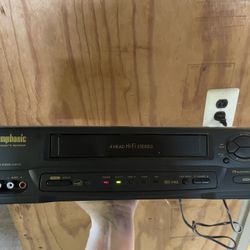 VHS VCR Stereo 