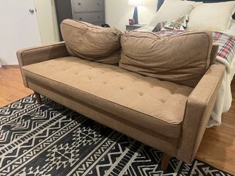 Faux Leather Sofa / Couch