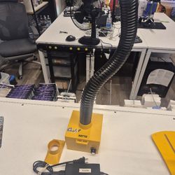 KOTTO Strong Suction Smoke Absorber for Soldering, Welding, 3D Printing - Extractor with Carbon or HEPA Filter $40