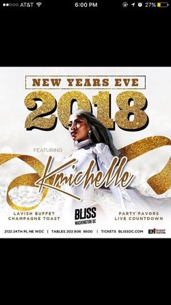 K.Michelle & Dave East Live New Years Eve Celebration