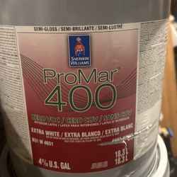 SW ProMarr400 Interior Paint (Bone White)