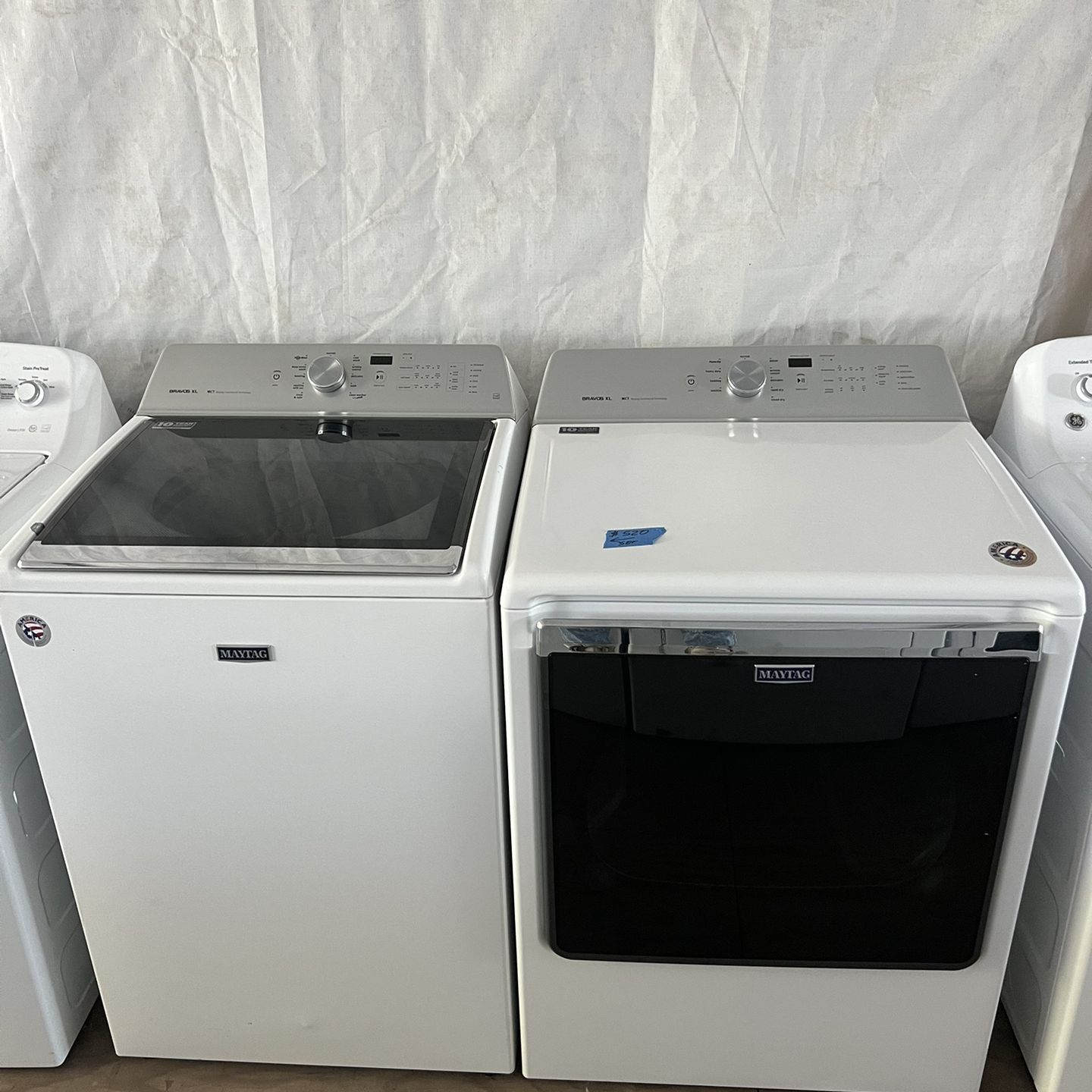 Maytag Washer&dryer Large Capacity Set   60 day warranty/ Located at:📍5415 Carmack Rd Tampa Fl 33610📍 