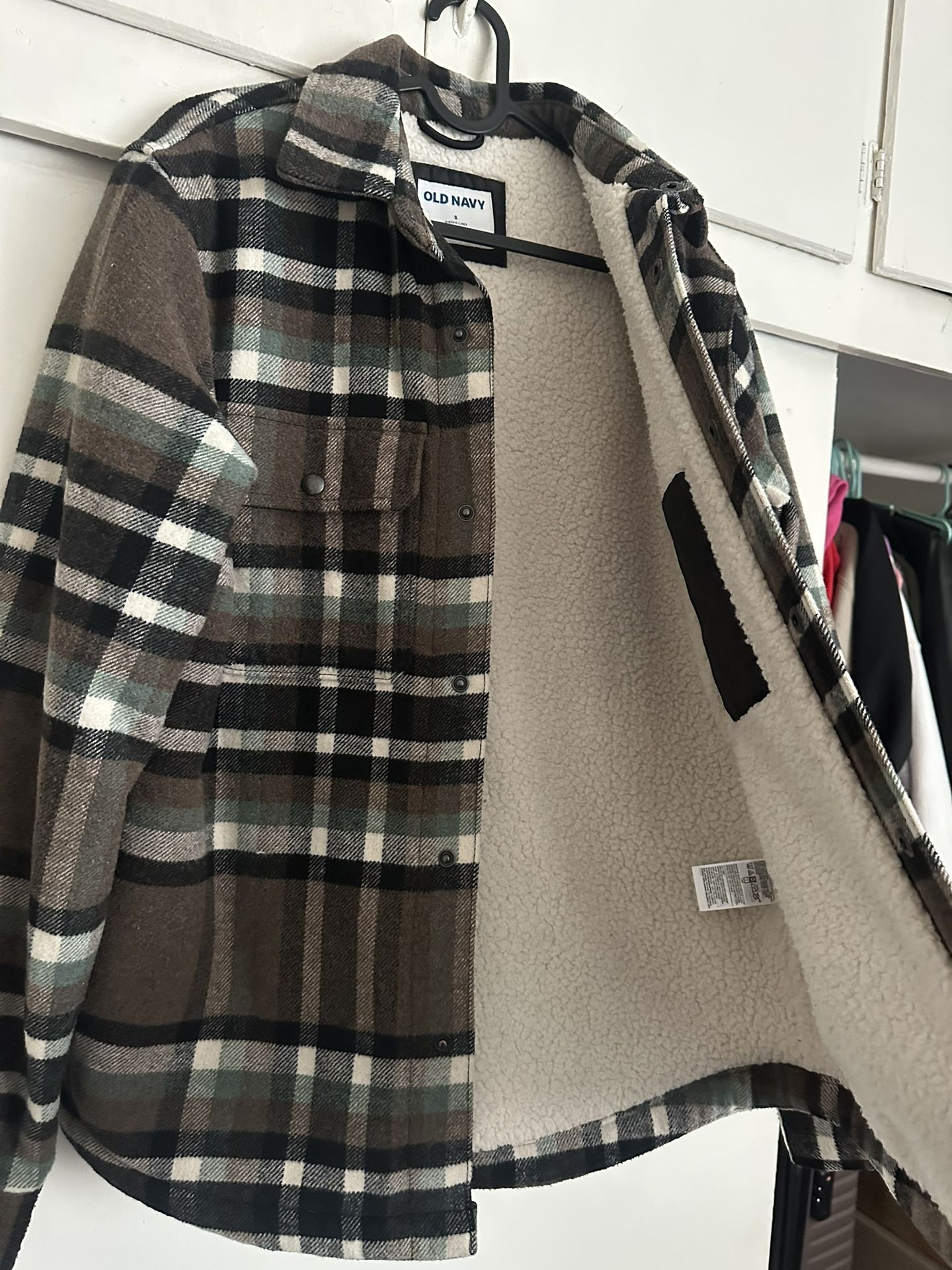 Old Navy Flannel Shirt Jacket