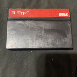 1987 Sega R-type Game 
